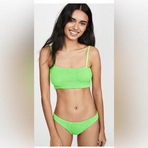Hunza G Gigi Bikini Set Lime